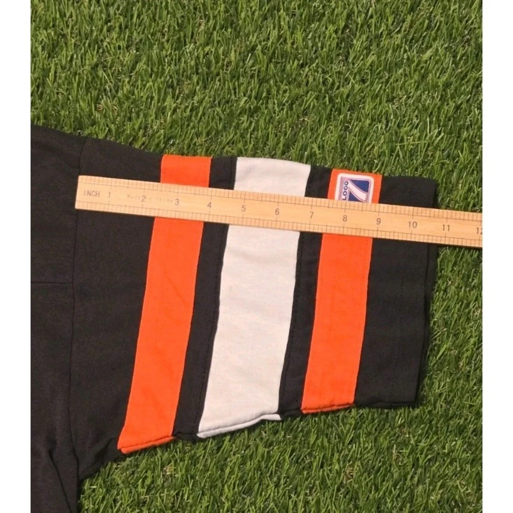 Vintage 90s Philadelphia Flyers Logo 7 Jersey T-Shirt Large NHL Single Stitch - Picture 6 of 7